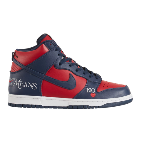 Dunk High SB Supreme By Any Means Navy