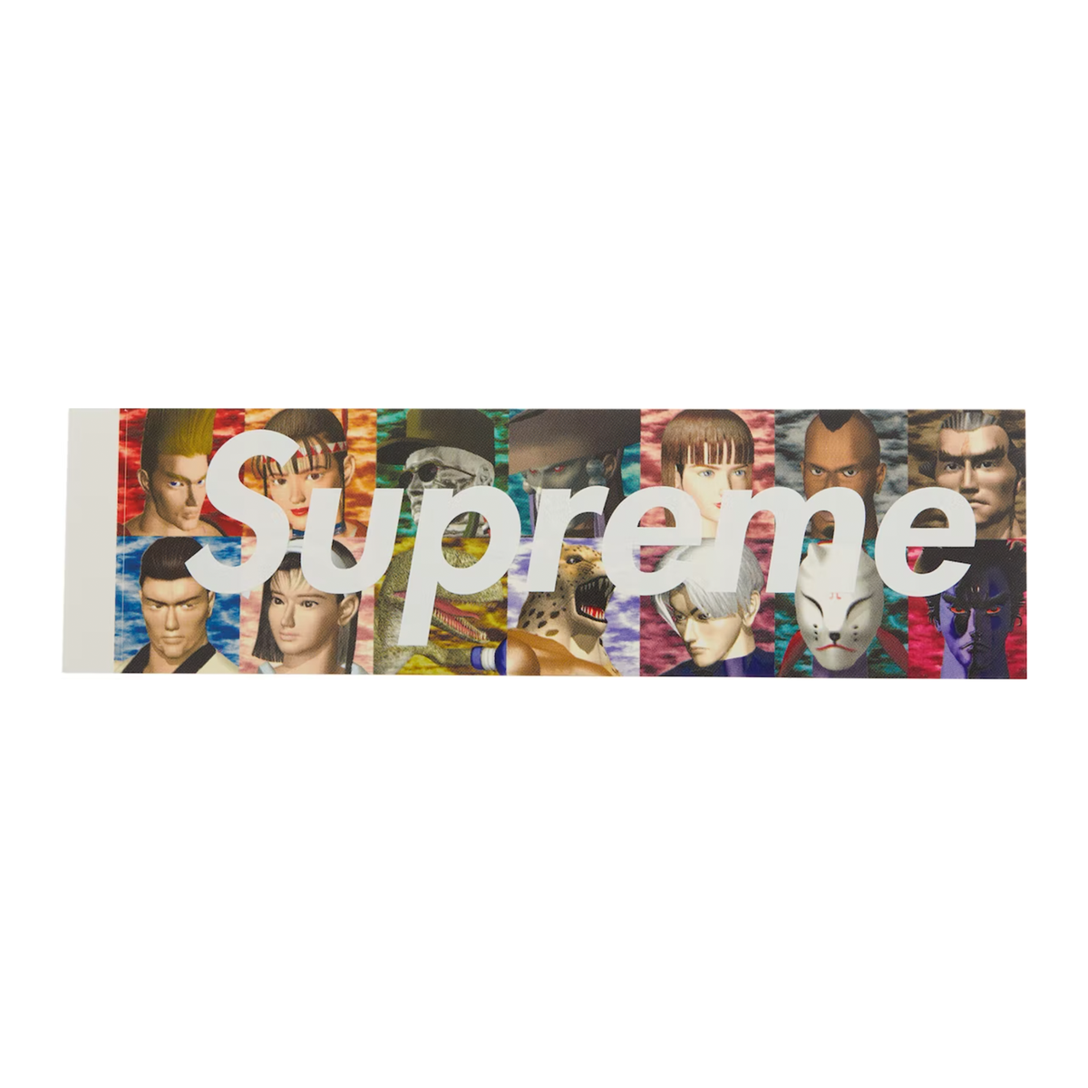 SUPREME FW22 YOHJI YAMAMOTO TEKKEN BOX LOGO STICKER