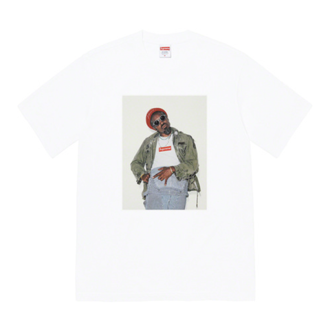 André 3000 Tee White