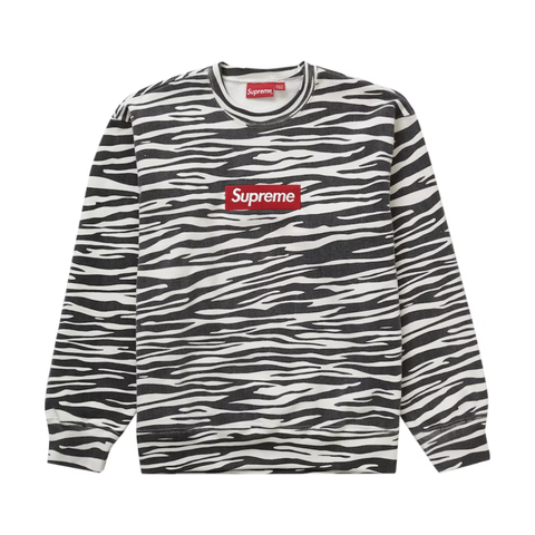 Box Logo Crewneck Zebra